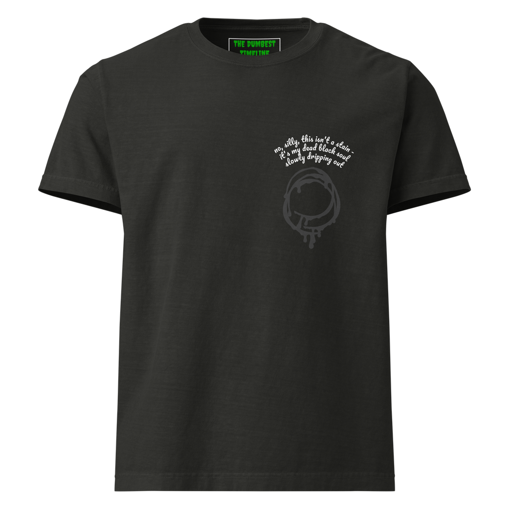 Unisex oversized t-shirt - my dead black soul